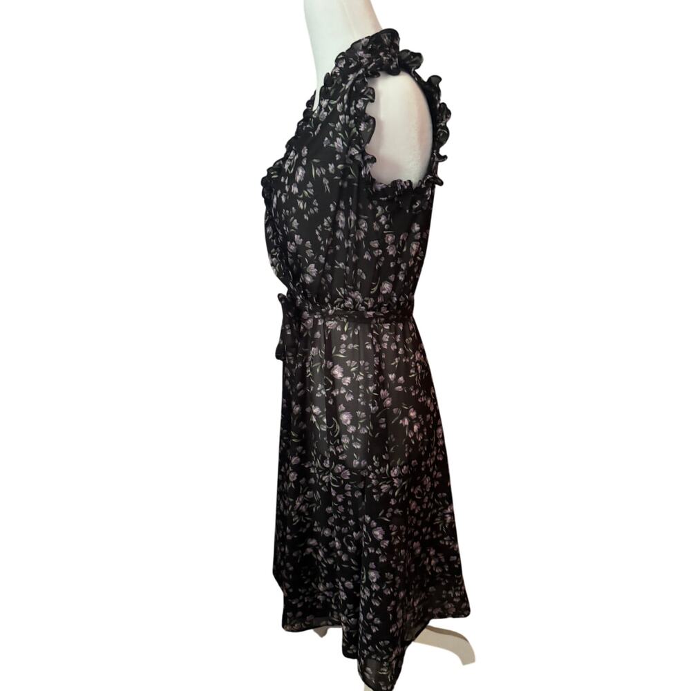 Vintage Floral ILGWU Made in the USA 70's Dress Small - Picture 3 of 7